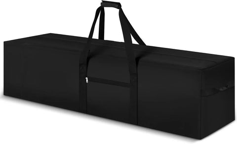 Extra Large Duffle Bag Heavy Duty Waterproof Tent Storage Carrying Case for Camping Travel Fishing Outdoor Moving, Black 65 x 16 x 16 Inch In Australia - Darrahopens