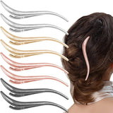 8 Pcs Large Metal Duckbill Hair Clips, 5 Inch Strong Spring Alligator Barrettes for Women Thick Long Hair Updo Styling In Australia - Darrahopens