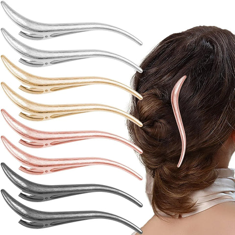 8 Pcs Large Metal Duckbill Hair Clips, 5 Inch Strong Spring Alligator Barrettes for Women Thick Long Hair Updo Styling In Australia - Darrahopens