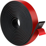 Adhesive Neoprene Rubber Strip Roll with Self Stick Backing for Gaskets Pads Seals Crafts and Protection, 1 Inch x 1/8 Inch x 10 Ft In Australia - Darrahopens