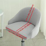 2 Pack Bar Stool Slipcovers Stretch Swivel Chair Covers with Back for Armchair Kitchen Island Floral Mixed color In Australia - Darrahopens