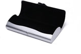 Hard Aluminum Eyeglasses Case Matte Metal Spectacle Box for Sunglasses Storage Silver, Aluminum Construction, Practical Everyday Use
