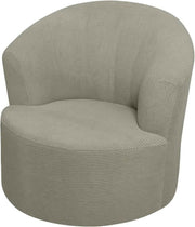 1 Pack Swivel Barrel Chair Slipcover Stretch Soft Washable Furniture Protector for Round Club Accent Chairs Living Room Light Gray, Brown In Australia - Darrahopens