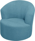 1 Pack Swivel Barrel Chair Slipcover Stretch Soft Washable Furniture Protector for Round Club Accent Chairs Living Room Blue In Australia - Darrahopens