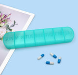 7-Day Pill Box Weekly Medicine Container, Separate Daily Cases for Tablets and Vitamins, Green, PP Material, Travel Pill Case In Australia - Darrahopens