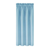 Blackout Curtains for Bedroom and Living Room, Thermal Insulated Noise-Reducing Window Panels, 38 x 45 Inches Each Panel, Light Blue