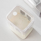 Yogurt Strainer Maker Food Strainer Yogurt Filter Kitchen Gadgets Reusable Homemade Whey Separator with Stainless Steel Mesh for Kitchen
