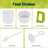 1.5L Soy Milk Juice Filter Nut Milk Bag Replacement, Food Strainer Yogurt Strainer Maker for Fruit Juice, Soy Milk, Nut Milk In Australia - Darrahopens