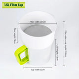 1.5L Soy Milk Juice Filter Nut Milk Bag Replacement, Food Strainer Yogurt Strainer Maker for Fruit Juice, Soy Milk, Nut Milk In Australia - Darrahopens