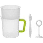 1.5L Soy Milk Juice Filter Nut Milk Bag Replacement, Food Strainer Yogurt Strainer Maker for Fruit Juice, Soy Milk, Nut Milk