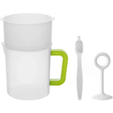 1.5L Soy Milk Juice Filter Nut Milk Bag Replacement, Food Strainer Yogurt Strainer Maker for Fruit Juice, Soy Milk, Nut Milk