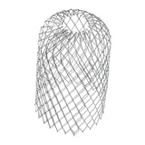 Downspout Guard Leaf Filter, Gutter Strainer Mesh Cover for Blocking Leaves and Debris in Roof Drainage Systems