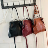 Crossbody Bags for Women Soft Leather Purses and Handbag Multi Pocket Shoulder Bag Spring Nostalgic Handbag Lightweight Women's Bag