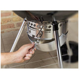 22-1/2 Inch One-Touch Cleaning System Kit for Weber Grill Parts 7444, Ash Cleaning Blades with Control Rod and Hardware