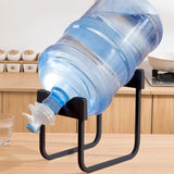 Water Jug Stand Purified Water Bucket Inverted Bracket Heavy-Duty Plastic Base for 5 Gallon Water Bottle Dispenser Stable Elevated Holder for Kitchen