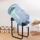 Water Jug Stand Purified Water Bucket Inverted Bracket Heavy-Duty Plastic Base for 5 Gallon Water Bottle Dispenser Stable Elevated Holder for Kitchen