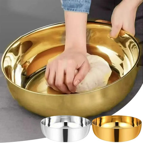 Stainless Steel Mixing Bowl with Lid, 12.6 Inch 32 cm Extra-Large Metal Salad and Dough Kneading Prep Bowl for Kitchen Use In Australia - Darrahopens