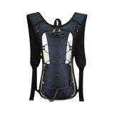 Hydration Backpack Water Pack for Hiking Running Biking Climbing Polyester Padded Straps Lightweight, 16.93x9.06x1.97in