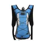 Hydration Backpack Water Pack for Hiking Running Biking Climbing Polyester Padded Straps Lightweight, 16.93x9.06x1.97in