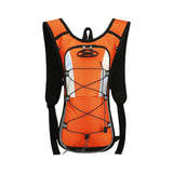 Hydration Backpack Water Pack for Hiking Running Biking Climbing Polyester Padded Straps Lightweight, 16.93x9.06x1.97in