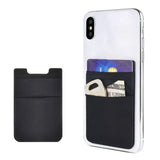 Phone Card Holder RFID Wallet Credit Adhesive Cell Case Stick-on Card Holder for Back of Phone for Most of Smartphones