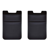 Phone Card Holder RFID Wallet Credit Adhesive Cell Case Stick-on Card Holder for Back of Phone for Most of Smartphones