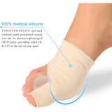 2 Pieces Toe splint, Big Toe Deformation Corrector and Relief Adjustable Toe Brace, Toe Splints for Women and Men- Day/Night Time Support