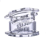 Garlic Twister 4th Gen, Garlic Mincer and Garlic Press in One, for Ginger, Herbs, Nuts and more, BPA-Free, Dishwasher Safe, 3, 5 Clove Capacity, Clear In Australia - Darrahopens