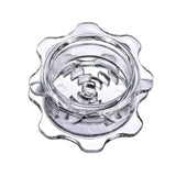 Garlic Twister 4th Gen, Garlic Mincer and Garlic Press in One, for Ginger, Herbs, Nuts and more, BPA-Free, Dishwasher Safe, 3, 5 Clove Capacity, Clear In Australia - Darrahopens