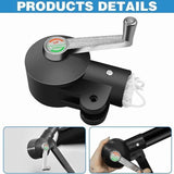 Patio Umbrella Crank Handle Replacement Parts with 11ft Rope for Cantilever and Banana Umbrellas, Universal Outdoor Repair Kit for Garden Shade