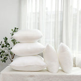 19.6"x19.6" Throw Pillow Insert, Christmas Decor Cushion Core with Non-woven Cotton, Soft Support Lumbar Cushion