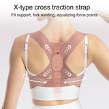 Posture Corrector Adjustable Body Posture Correcting Brace Invisible Upper Back Support Shoulder Straightener for Men And Women