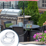2 Set, 2 Inch Silicon Patio Table Umbrella Hole Ring for Standard Table Hole, Outdoor Patio Umbrella Plug for Patio Table In Australia - Darrahopens