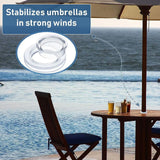 2 Set, 2 Inch Silicon Patio Table Umbrella Hole Ring for Standard Table Hole, Outdoor Patio Umbrella Plug for Patio Table In Australia - Darrahopens