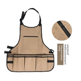 Garden Apron for Men and Women with 14 Pockets, Gardening Tool Work Apron for Barbers, Bartenders and Gardeners In Australia - Darrahopens