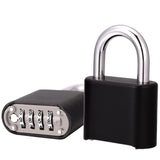 2 Pieces Combination Lock, 4-Digit Heavy-Duty Combo Lock, Combination Padlock Outdoor Waterproof Gate Locks for Outdoor Fence, Gate Hasps (2 Pieces) In Australia - Darrahopens