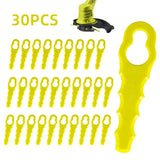30 Pieces Replacement Blades High Performance Blade And Disc, Plastic Blade Accessories for Grass Trimmer, Replacement Parts and Accessories-, Yellow In Australia - Darrahopens