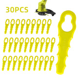30 Pieces Replacement Blades High Performance Blade And Disc, Plastic Blade Accessories for Grass Trimmer, Replacement Parts and Accessories-, Yellow