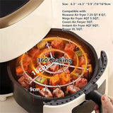 Stainless Steel Vertical Air Fryer Rack, Barbecue Grill Stand with Skewers for Oven Cooking, Kabob, Meat and Vegetable Roasting In Australia - Darrahopens