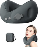 Neck Pillow, Travel Pillow, Ergonomic Pillow, Neck Support for Car, Plane, Train, Includes Storage Case, for Daily Relaxation and Muscle Recovery In Australia - Darrahopens