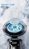 USB Rechargeable Mini Fan with Ice, Cold Cooling, 3000mAh, Handheld Fan with 100 Adjustable Settings, Portable Fan In Australia - Darrahopens