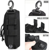 1 Piece Portable Glasses Case, Molle System Sunglasses Bag, Shockproof Protective Case, Glasses with Belt Clip, Black In Australia - Darrahopens