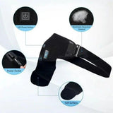 Heated Shoulder Support, Adjustable Unisex Heating Brace for Left or Right Shoulder Comfort during Rest, Work and Daily Activities