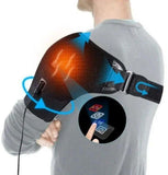 Heated Shoulder Support, Adjustable Unisex Heating Brace for Left or Right Shoulder Comfort during Rest, Work and Daily Activities In Australia - Darrahopens