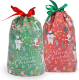 30 Pack Christmas Zipper Gift Bags, Reusable Treat and Candy Packaging Pouches for Cookies, Party Favors, Birthdays and Holiday Gifts In Australia - Darrahopens