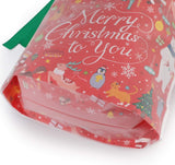 30 Pack Christmas Zipper Gift Bags, Reusable Treat and Candy Packaging Pouches for Cookies, Party Favors, Birthdays and Holiday Gifts