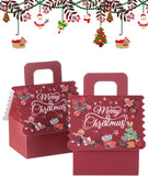 20 Pack Christmas Gift Boxes, Festive Apple and Candy Treat Boxes for Christmas Eve, Party Favors, Holiday Wrapping and Small Gifts In Australia - Darrahopens