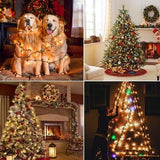 10 m 100 LED Christmas String Lights, 8 Modes, IP44 Waterproof Indoor Outdoor Lights for Tree, Garden, Party and Wedding Decor