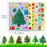 18 Piece Christmas Craft Sticker Set, DIY Holiday Decoration Stickers for Party Favors, Classroom Activities, Cards and Gift Crafts In Australia - Darrahopens