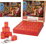 Jigsaw puzzle 70 x 50 cm, Advent calendar 2026 with 24 boxes, Christmas calendar countdown gifts, Adults and children, Boys girls women men In Australia - Darrahopens